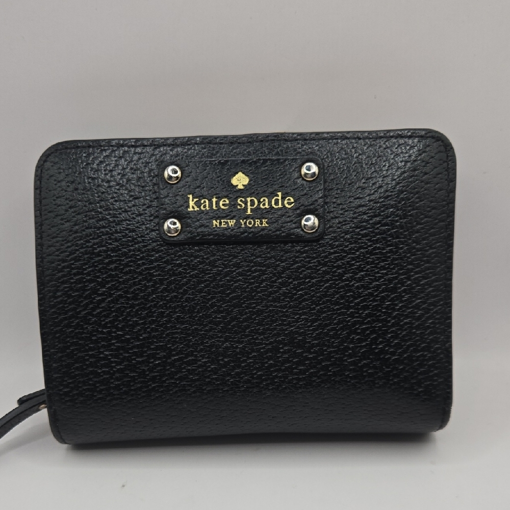 Kate Spade Black Women's Snap Wallet